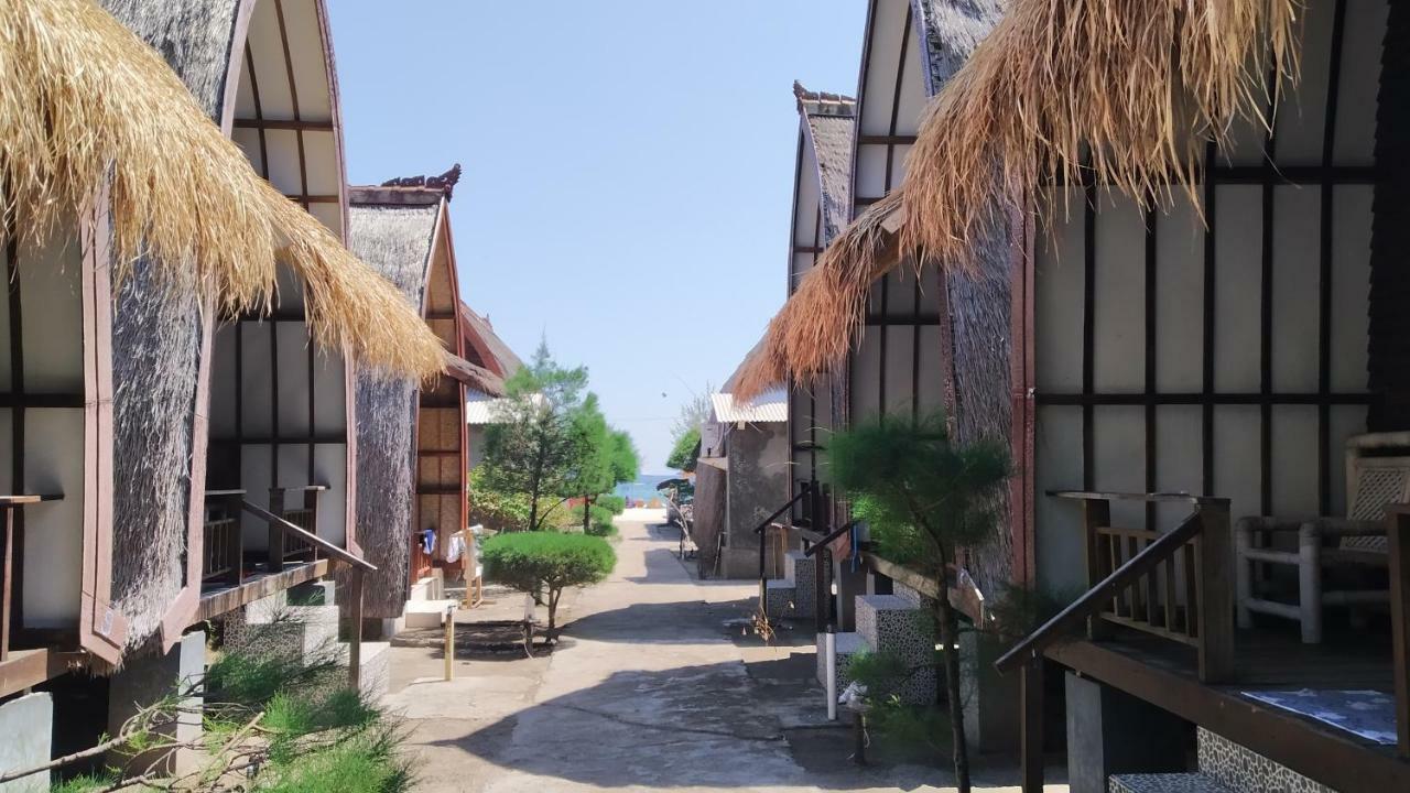 Sunset Beach Bungalow Gili Meno Exterior foto